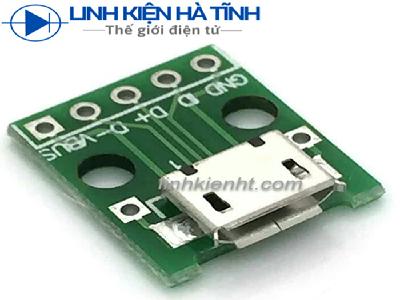 MẠCH HÀN CHÂN MICRO USB MẠCH MICRO USB TO DIP MẠCH HÀN CHÂN MICRO USB MẠCH MICRO USB TO DIP